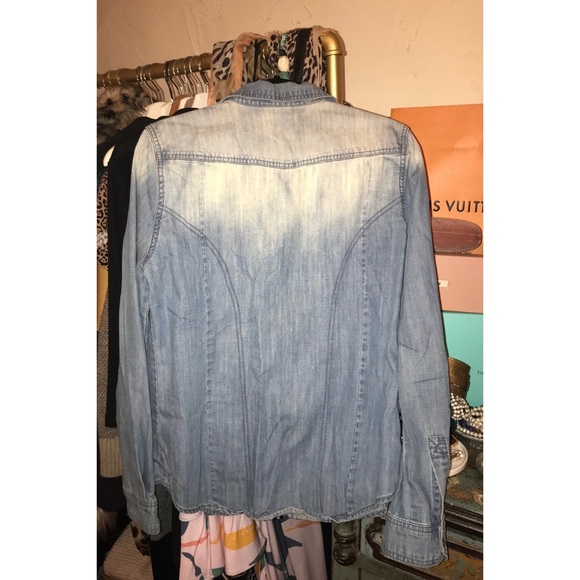 Denim Button Down Shirt, by BDG for Urban Outfitters - Picture 5 of 17